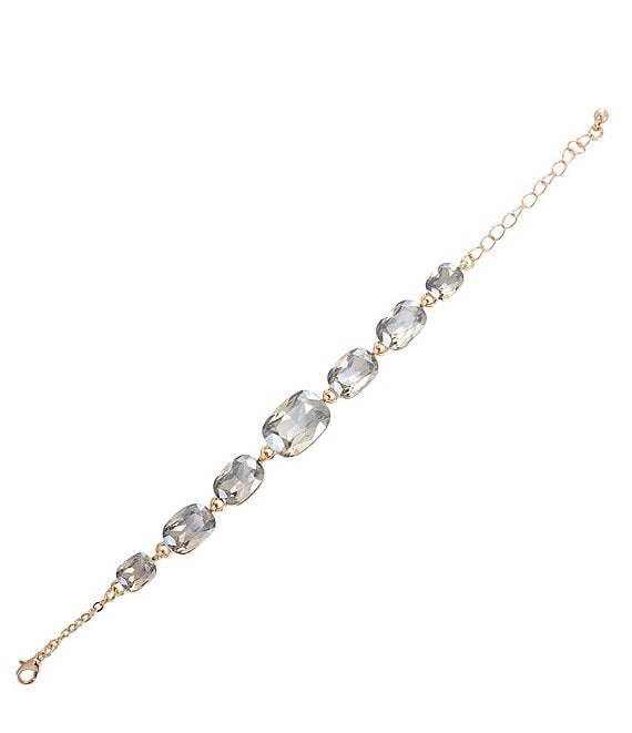 Cezanne Stone Link Statement Line Bracelet