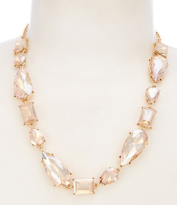 Cezanne Stone Link Statement Necklace