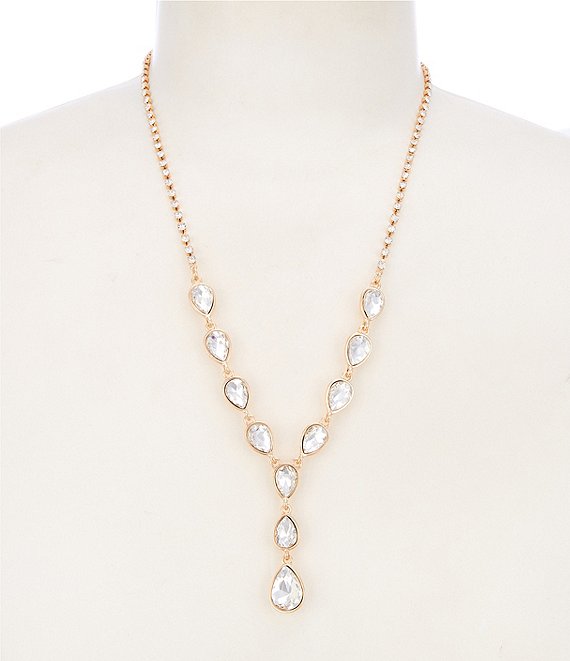 Cezanne Teardrops Y-Necklace
