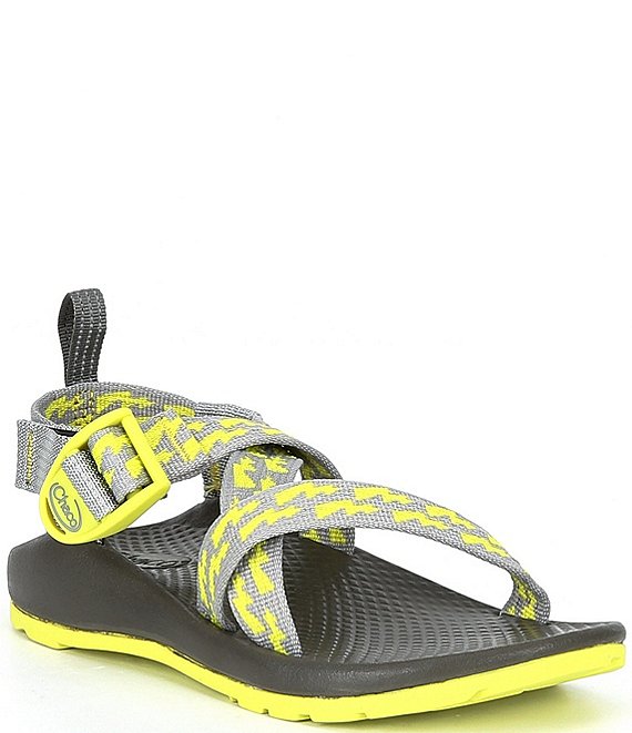 Color:Bolt Neon - Image 1 - Boys' Z/1 Ecotread Washable Sandals (Youth)