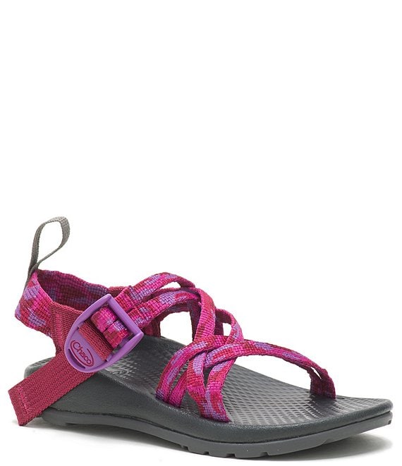 Color:Sweeping Fuchsia - Image 1 - Girls' ZX/1 EcoTread Sandals (Youth)