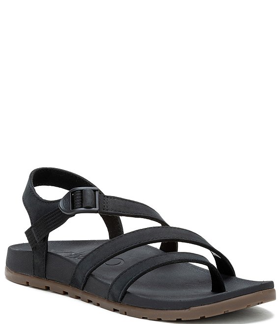 Chaco Lowdown Strappy Leather Thong Sandals Dillard s