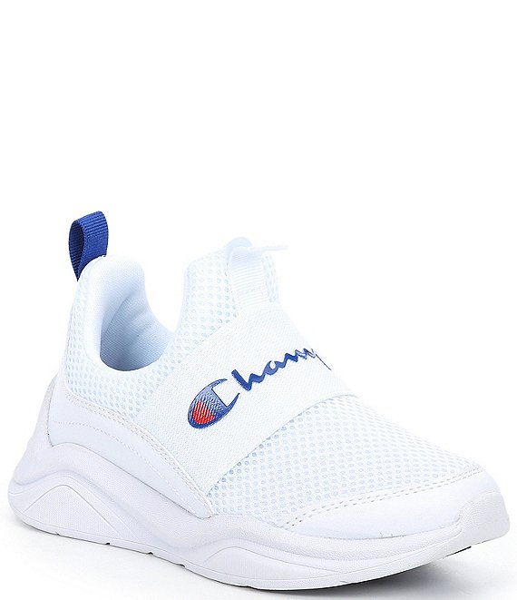 Color:White - Image 1 - Kids' Legacy A Lo Slip-On Sneakers (Youth)