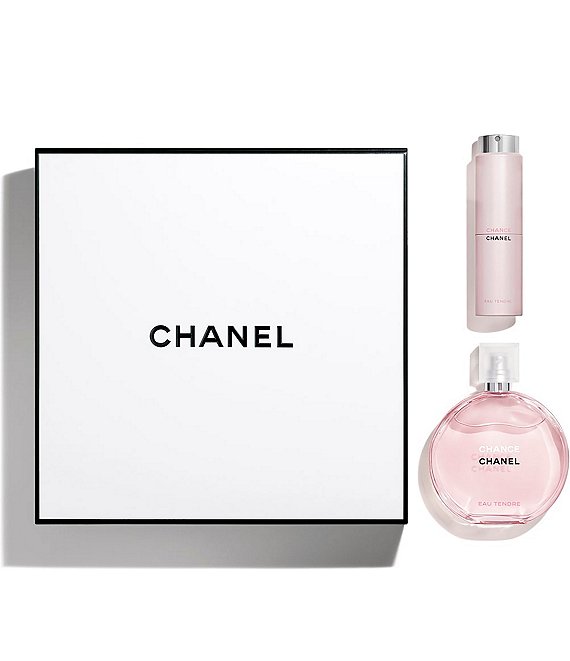 CHANEL CHANCE EAU TENDRE 3.4 OZ. EAU DE TOILETTE TWIST AND SPRAY