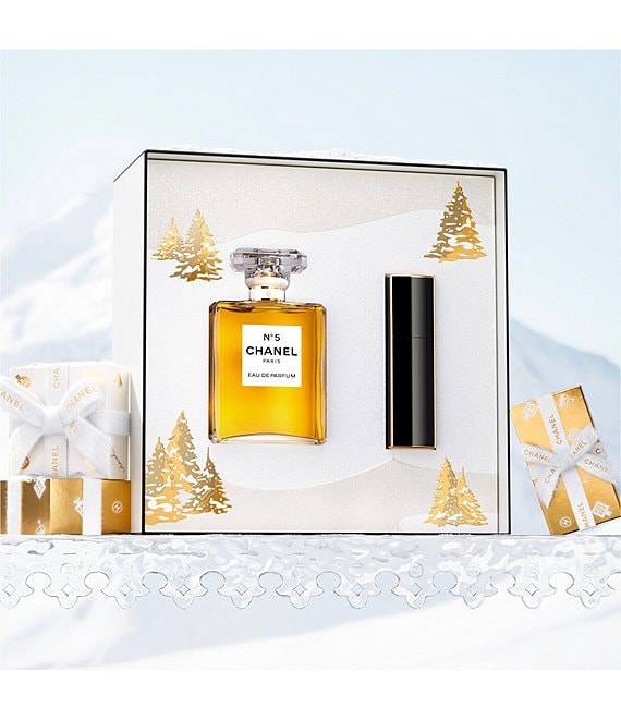 CHANEL N°5 3.4 OZ. EAU DE PARFUM AND TWIST AND SPRAY GIFT SET