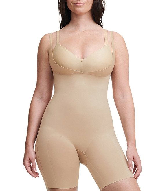 One-piece Lady Shapewear Body Shaping Jumpsuit with Buckle for Overweight  Girl Various Figure Black 2XL 