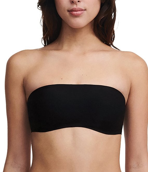 BOUFOR Strapless Bandeau Bra - Padded Stretchy Crop Tube Top