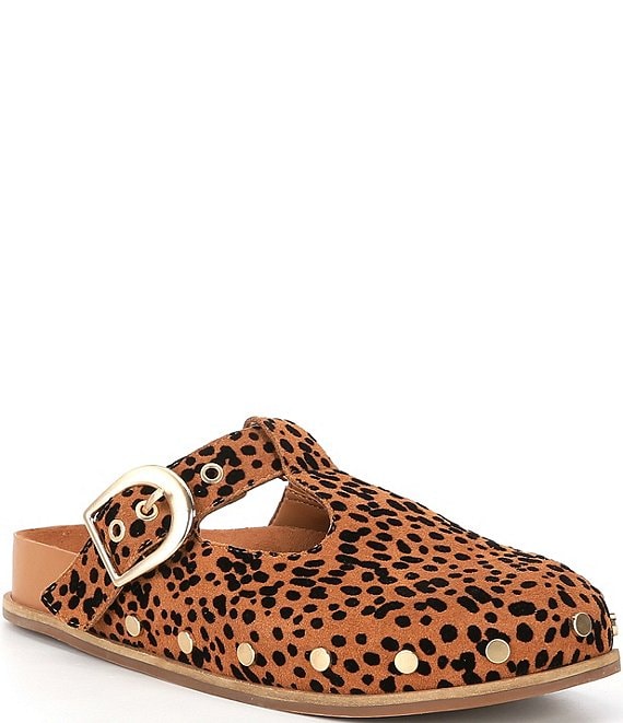 Cheetah clogs on sale