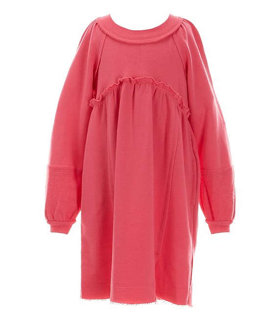 Chelsea & Violet Little Girls 2T-6X Quarter-Sleeve Oversized Dress ...