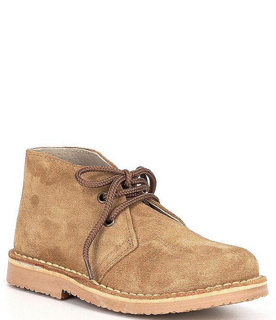 Boys brown suede outlet boots