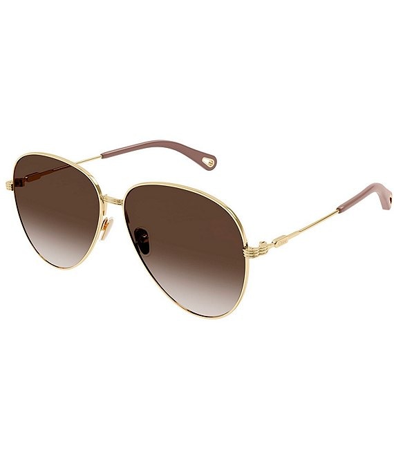 Chloe Women's Ch0177s 59mm Aviator Sunglasses Dillard's