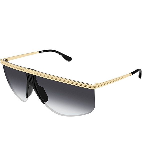 Chloe Women's CH0415S 65mm Shield Sunglasses