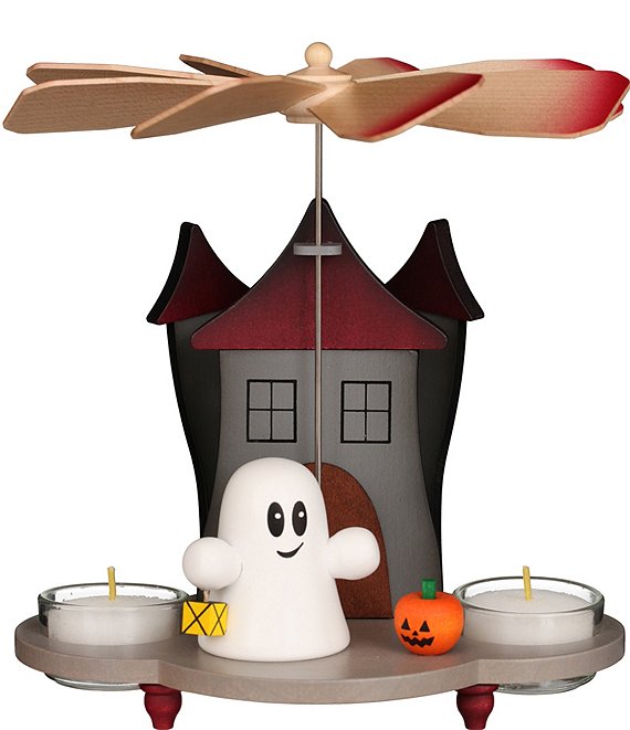 Christian Ulbricht Halloween 1 Tier Pyramid Haunted Castle Candle