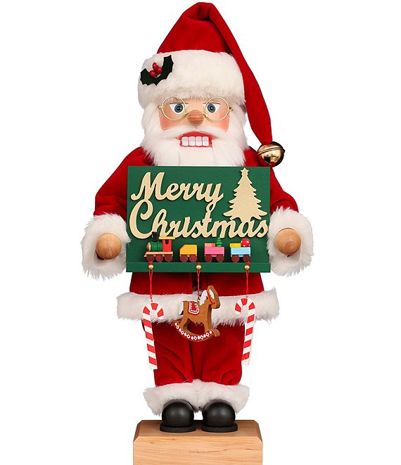 Christian Ulbricht Premium Nutcracker Merry Christmas Santa