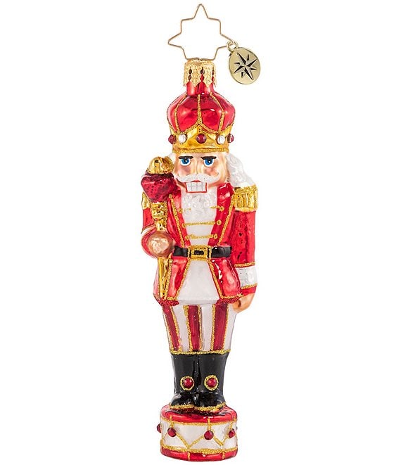 Christopher Radko Drummin Up Delight Nutcracker Ornament | Dillard's