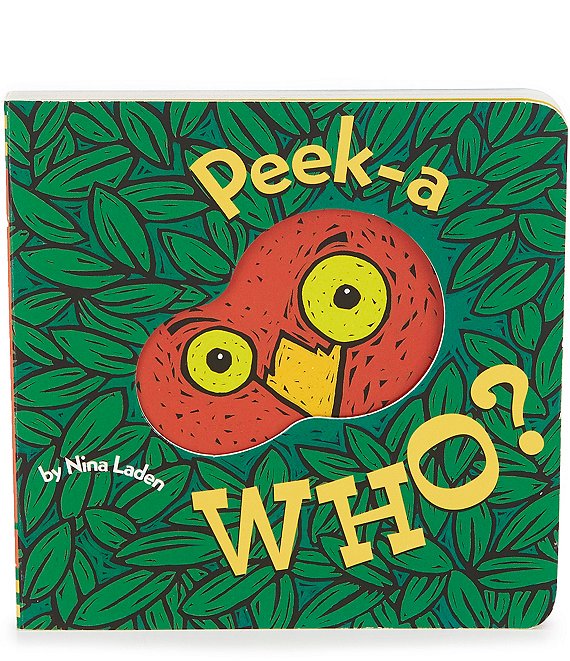 Color:Multi - Image 1 - Kid Peek-A-Who Book