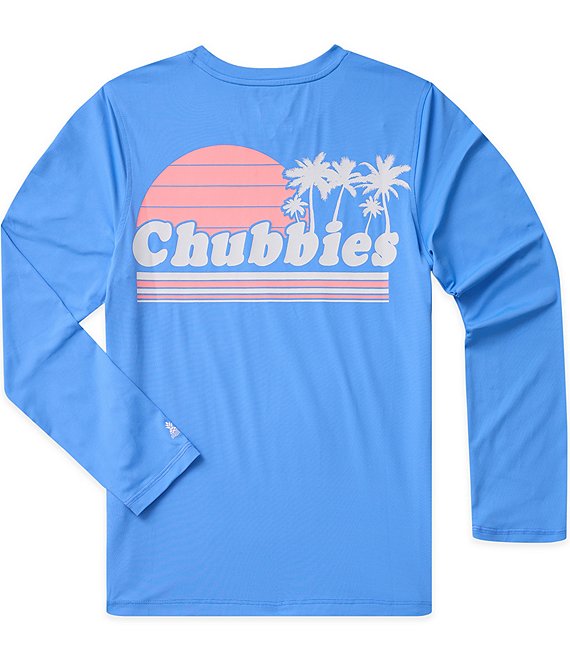 Chubbies Big Boys Graphic Long Sleeve Rashguard
