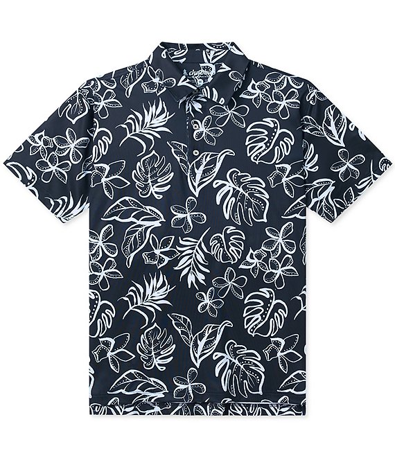 Chubbies Doodle Dance Printed Performance Short Sleeve Polo Shirt