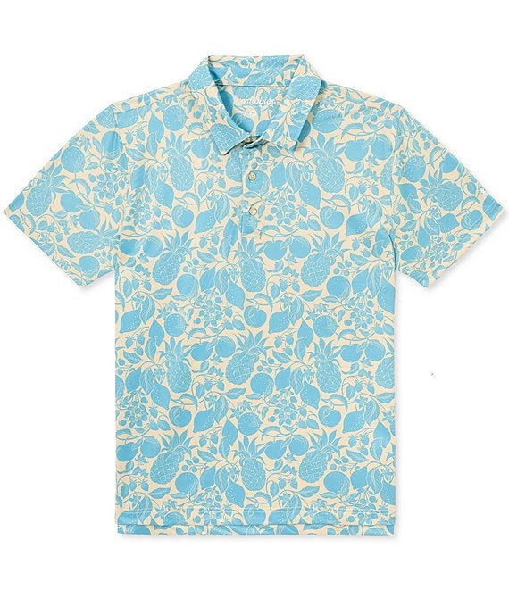 Chubbies Frutopia Printed Performance Short Sleeve Polo Shirt