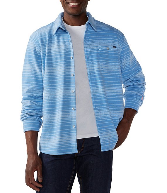 Chubbies Long Sleeve Relaxed-Fit Stripe Shirt | Dillard\'s
