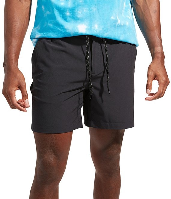 Color:Black - Image 1 - Midnight Adventures 6#double; Inseam Shorts