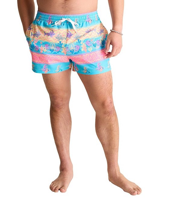 Chubbies 5.5-Inch The Rodeo Stingray Swim Trunks - Bright Blue