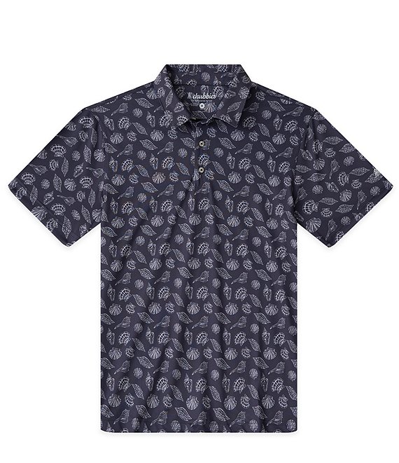 Chubbies Shell Yeah Short Sleeve Performance Knit Polo