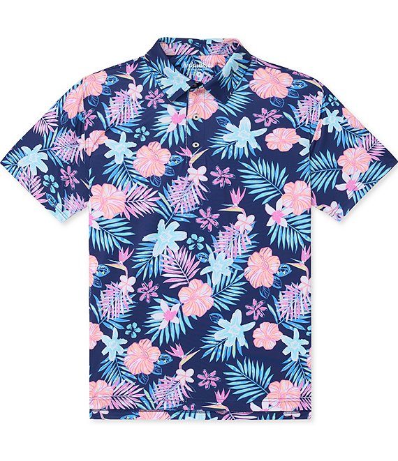 Chubbies Short Sleeve Tropic Polo Shirt