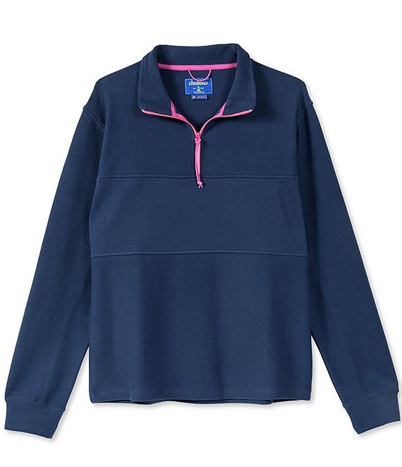 Chubbies The Midnight Marine Quarter Zip Pullover