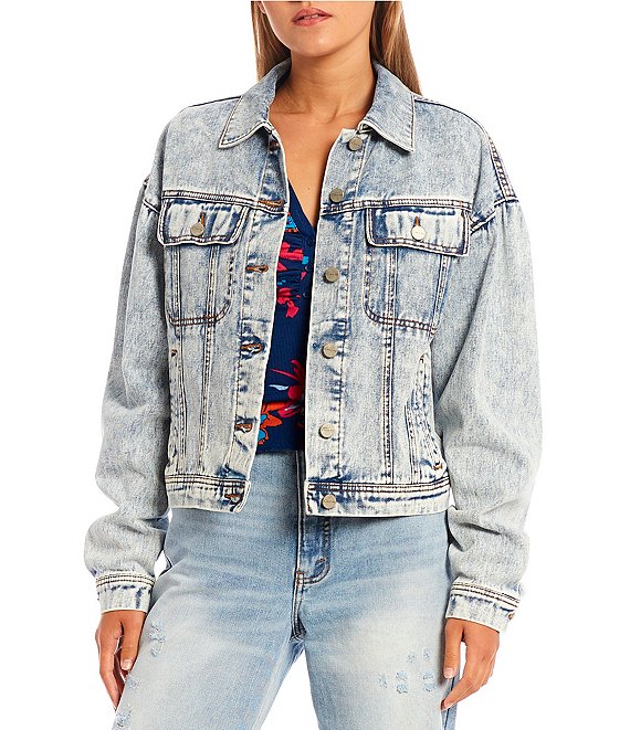 Circus NY Classic Button Up Denim Jacket