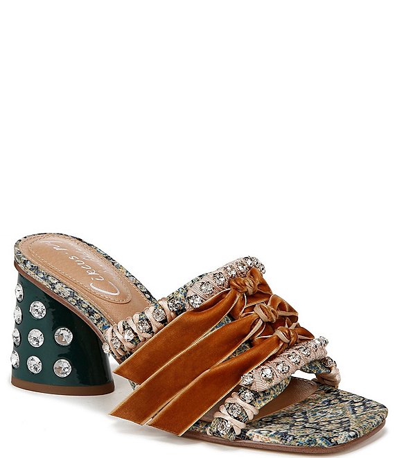 Sam edelman rhinestone sandals on sale