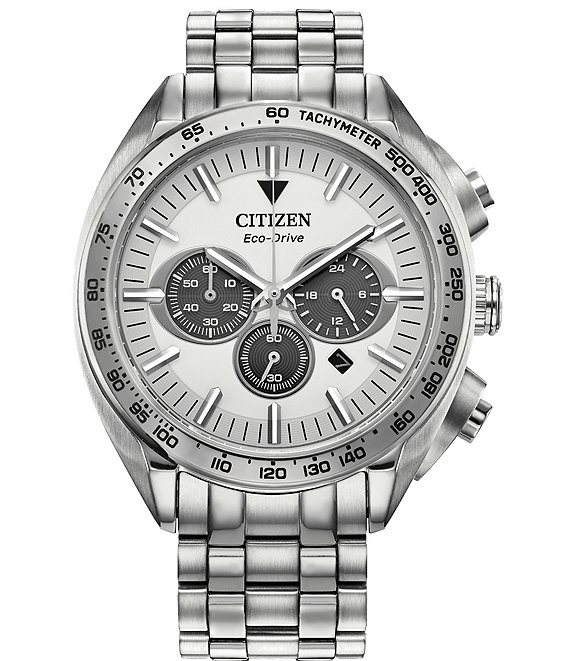 Citizen men's chronograph best sale stainless steel bracelet watch