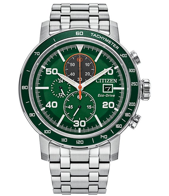Buy Citizen Eco-Drive Silver Stainless Steel Bracelet Watch | Men's watches  | Argos