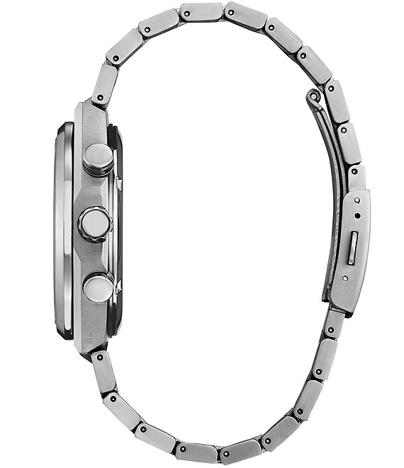 Citizen Men's Eco WR100 Chronograph Titanium Bracelet Watch
