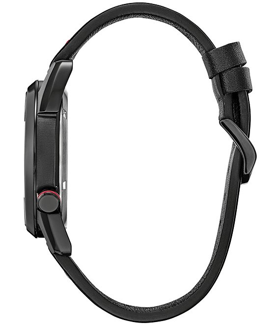 Citizen Men's Marvel Miles Morales Spider-Man Three Hand Black