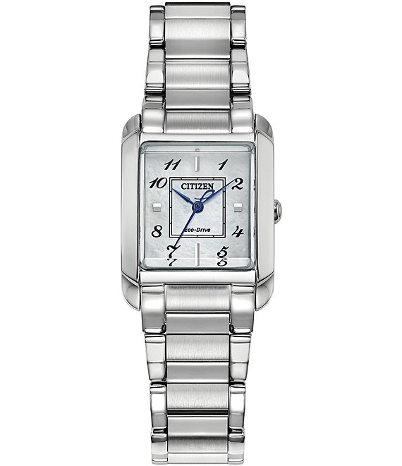 Citizen Women's Bianca Analog Three Hand Stainless Steel Bracelet Watch ...