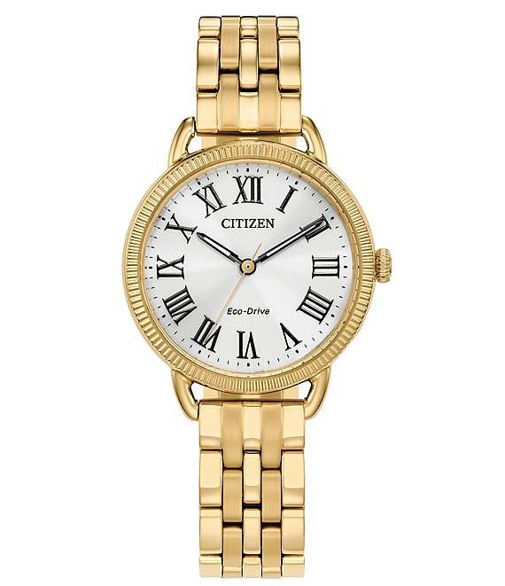 Metal watch - Gold-coloured - Ladies