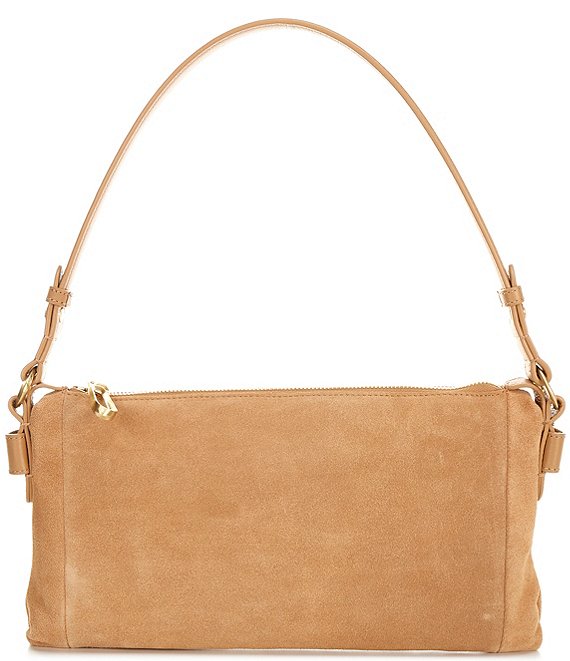 Citrine Sedona Medium Suede Shoulder Bag