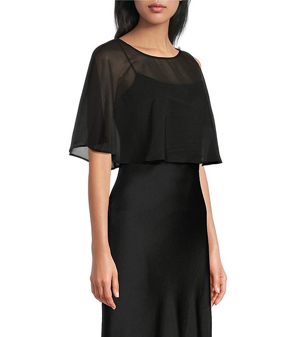 City Vibe Mesh Caplet Shrug