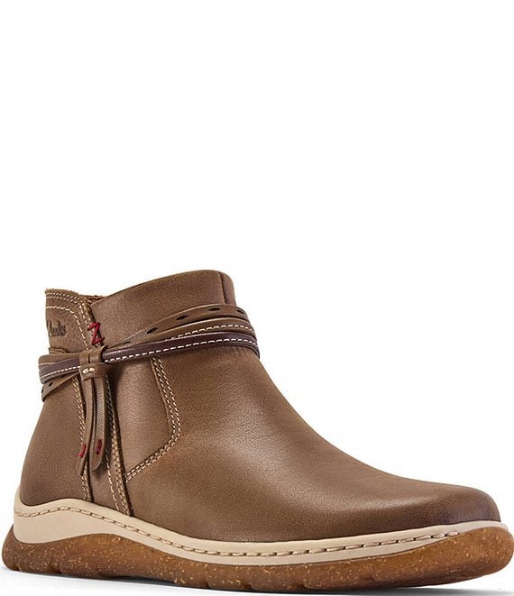 Clarks Artisan Orlene Roam Leather Chelsea Ankle Booties | Dillard's