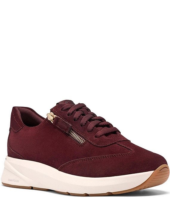 Clarks Code R Run Suede Sneakers