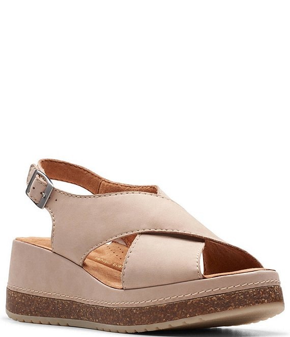 Clarks Artisan Kassanda Leather Step Sandals Dillard's