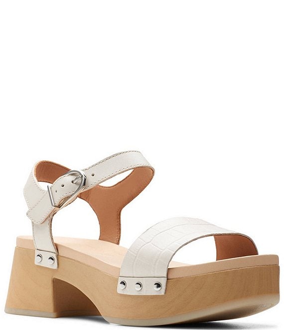 Clarks platform sandals on sale