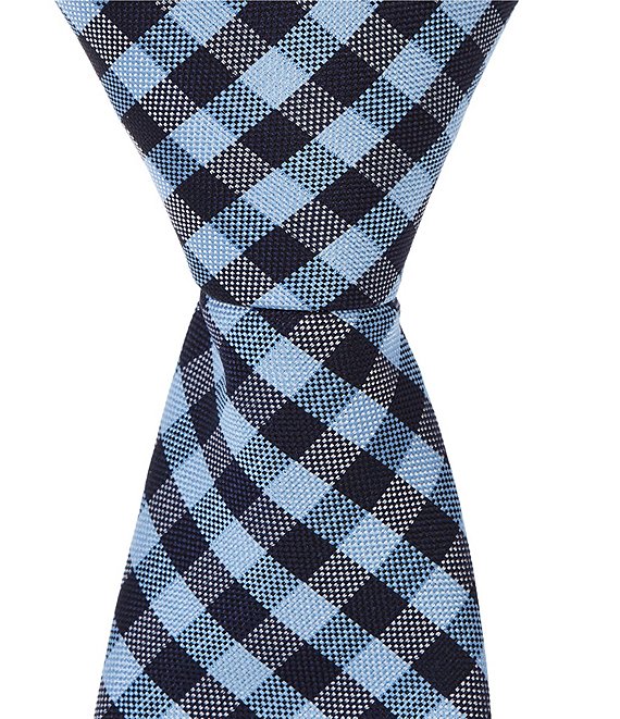 Class Club Boys 14#double; Gingham Zipper Tie