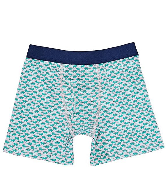 Class Club Boys Gator Print Boxer Brief