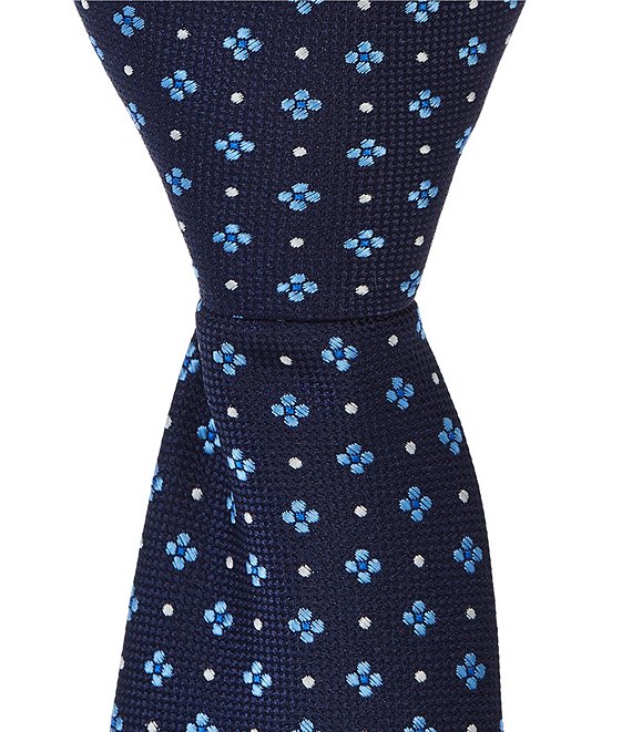 Class Club Boys Neat Pattern 14#double; Zipper Tie