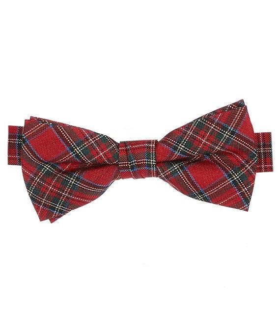 Class Club Boy's Red Stewart Bow Tie | Dillard's