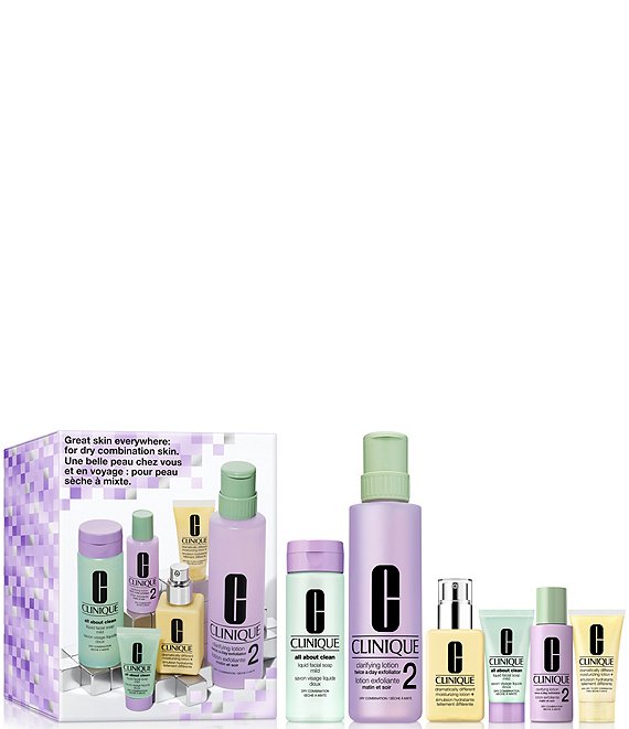 Clinique Great Skin Everywhere Skincare Set: Dry Skin Types