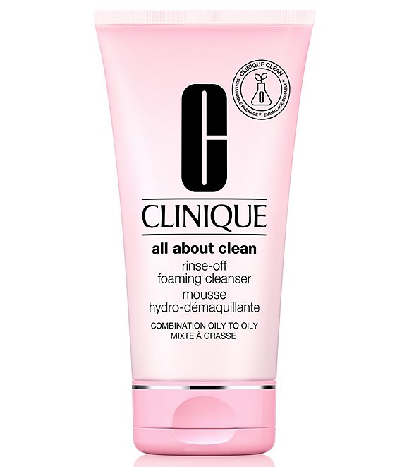 clinique mousse face wash