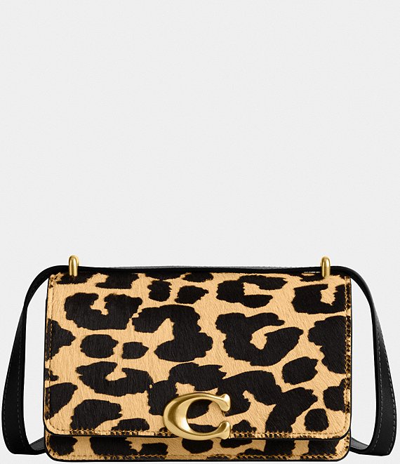 COACH Bandit Leopard Print Crossbody Bag | Dillard's